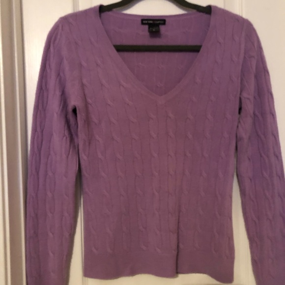 New York & Company Lavender Sweater - Picture 2 of 7
